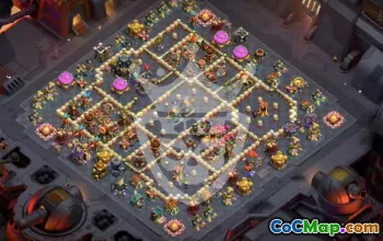 Top Town Hall 17 Base Layouts with Copy Link #46646