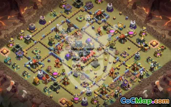 Best Copy Base Layout for TH17 Clash of Clans #46655