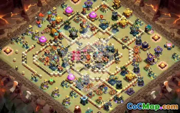 Copy Town Hall 17 Base Layouts for Clash of Clans #46669