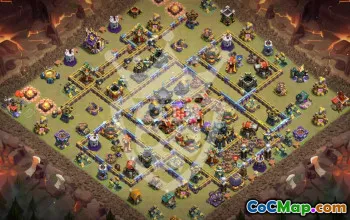 Top CoC Town Hall 17 Base Layouts & Maps #46689