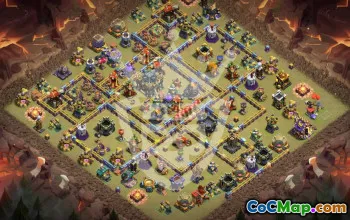 Top Clash of Clans TH17 Base Layouts & Links #46692