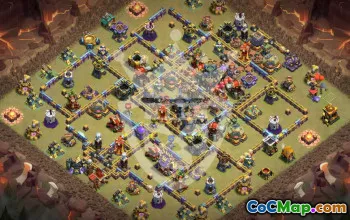 Copy TA17 Base Layout with Link for Clash of Clans #46696