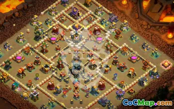 Best Copy Base Layout for TH17 Clash of Clans #46704
