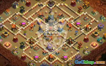 Copy Town Hall 17 Base Layouts for CoC #46709