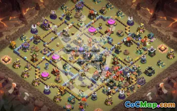 Copy TH17 Base Layout for Clash of Clans #46739