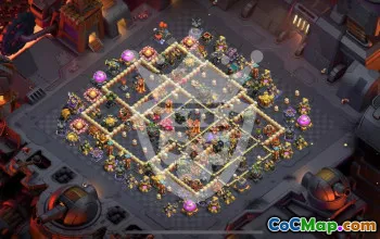 Top Clash of Clans TH17 Base Layouts with Copy Links #46745
