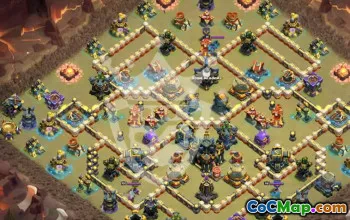 Copy Clash of Clans Town Hall 17 Base Layouts #46754