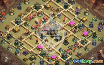 Top Town Hall 17 Base Layouts & Map Links #46758