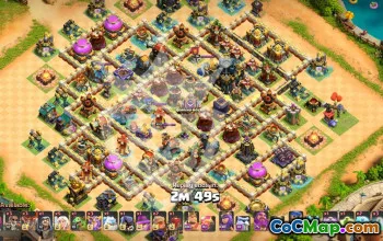 Top Town Hall 17 Base Layouts & Maps #46767