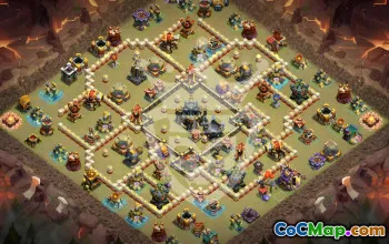 Ultimate TH17 Clash of Clans Base Layouts #46776