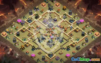 Perfect TH17 Base Layouts for Clash of Clans #46785