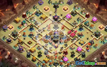 Top Town Hall 17 Base Layouts for Clash of Clans #46805