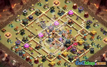 Top Copy Base Layout for Town Hall 17 #46809