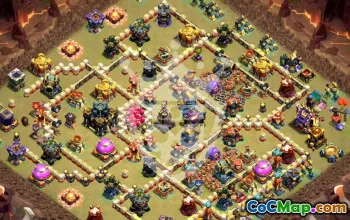 Copy TH17 Base Layout for Clash of Clans #46810