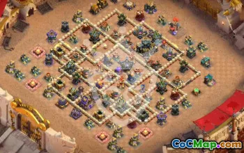 Best Copy Base Layout for Clash of Clans TH17 #46816