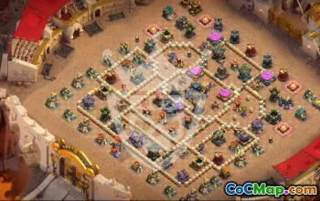 Top Copy Base Layouts for Town Hall 17 #46899