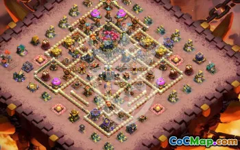 Top Town Hall 17 Base Layouts to Copy #46914