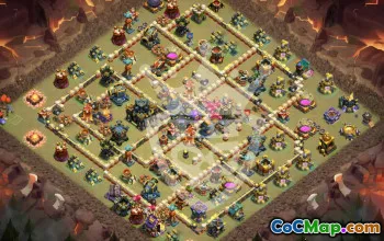 Best TH17 Clash of Clans Base Layouts #46916