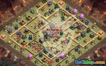 Copy Base Layout for CoC Town Hall 17 #46921
