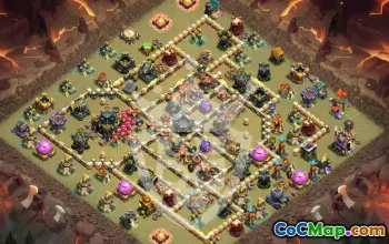 Top Town Hall 17 Base Layouts to Copy #46925