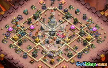 Copy Town Hall 17 Base Layouts for Clash of Clans #46944
