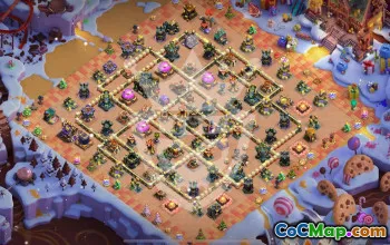 Copy Town Hall 17 Base Layout for Clash of Clans #46964