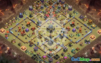Top TH17 Clash of Clans Base Layouts #46977