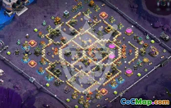 Top Clone Base Layout for Town Hall 17 #46987