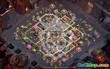 Copy Town Hall 17 Base Layouts & Maps #46989