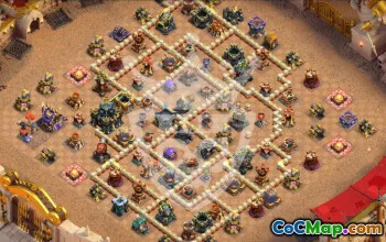Copy TH17 Base Layout for Clash of Clans #46992