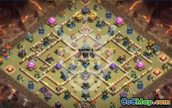 Best Clan War & Trophy Base Layouts for TH17 #46996