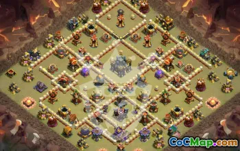 Top Town Hall 17 Base Layouts to Copy #47006