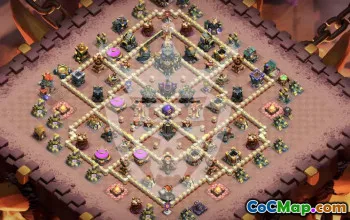 Top TH17 Clash of Clans Base Layouts #47008