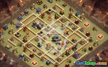 Top Town Hall 17 Base Layouts with Copy Links #47026