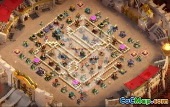 Top Coop Base Layouts for Town Hall 17 #47027