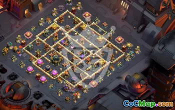 Top Copy Base Layouts for Clash of Clans TH17 #47071