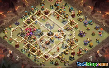 Top Clash of Clans TH17 Base Layouts with Copy Links #47073