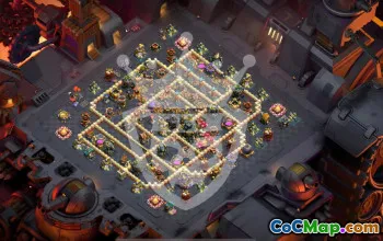 Perfect TH17 Base Layout for Clash of Clans #47074