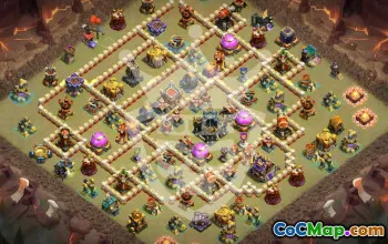 Best Copy Base Layouts for Clash of Clans Town Hall 17 #47078