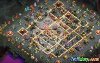 Top TH17 Clash of Clans Base Layouts & Maps #47099