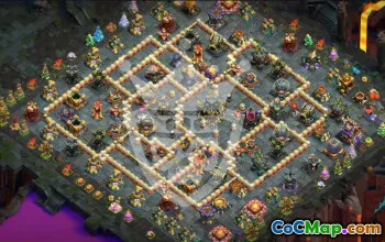 Copy TH17 Clash of Clans Base Layouts #47100