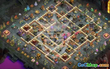 Copy TH17 Base Layout for Clash of Clans #47104