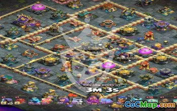 Top Copy Base Layouts for TH17 Clash of Clans #47112