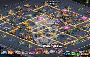Copy Town Hall 17 Base Layouts for Clash of Clans #47114