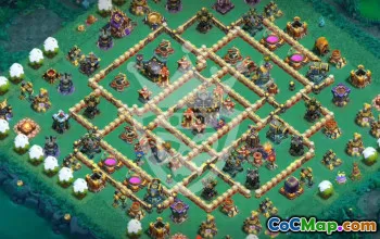 Top TH17 Clash of Clans Base Layouts to Copy #47118