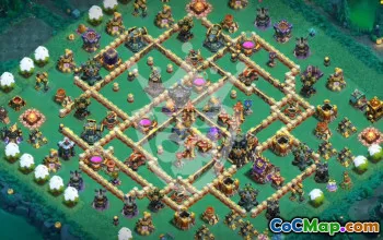 Best Copy Base Layout for Town Hall 17 #47119