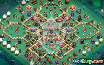 Top TH17 Clash of Clans Base Layouts #47120
