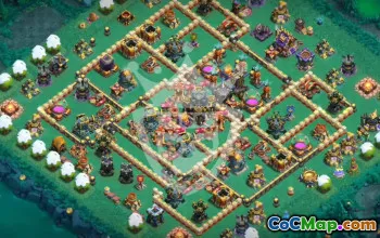 Top Copy Base Layout for Town Hall 17 #47121