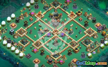 Top Town Hall 17 Base Layouts to Copy #47124