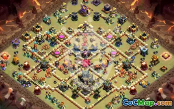 Top Copy Base Layouts for TH17 Clash of Clans #47132
